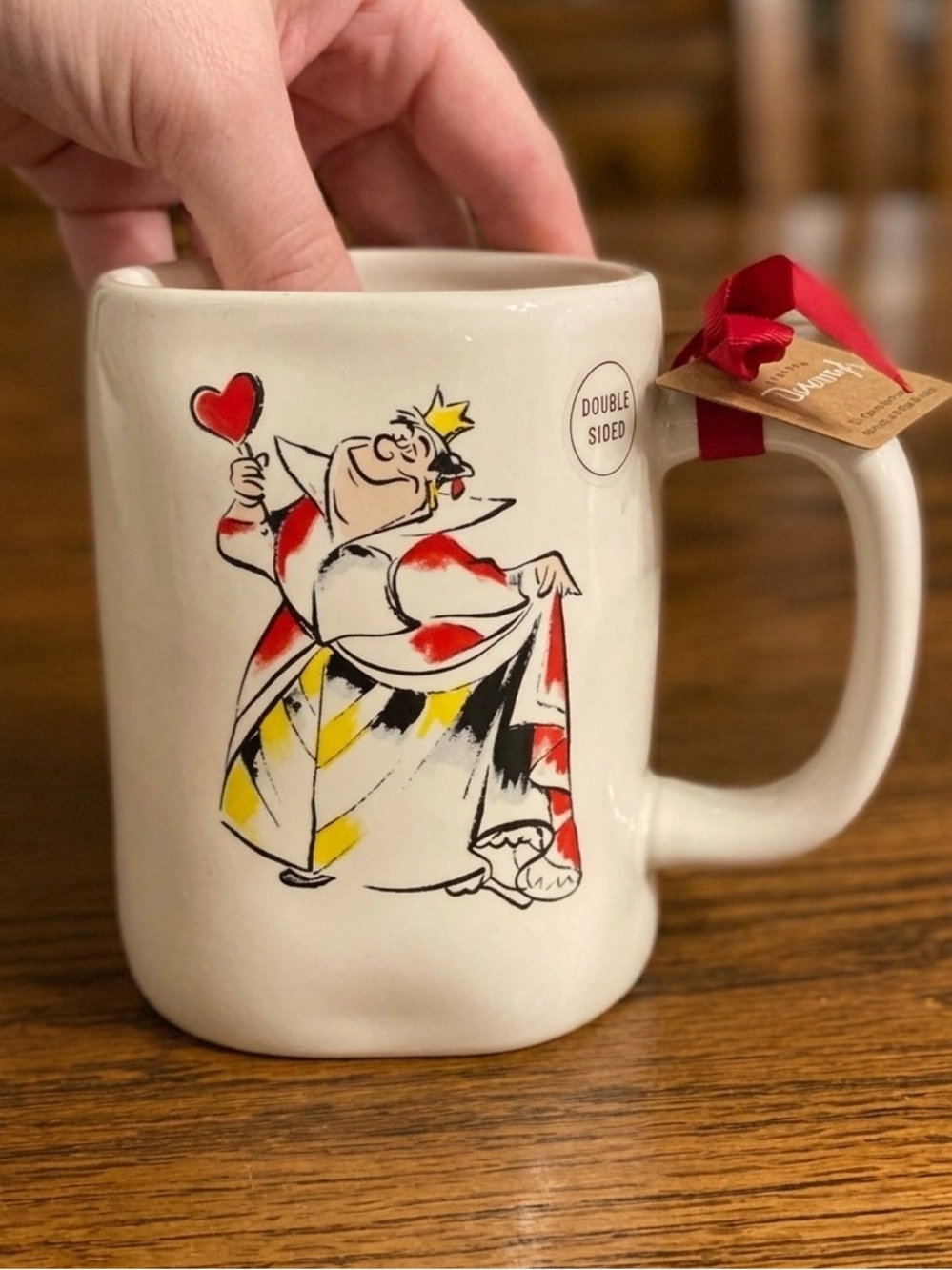 Rae Dunn Disney Queen of Hearts mug